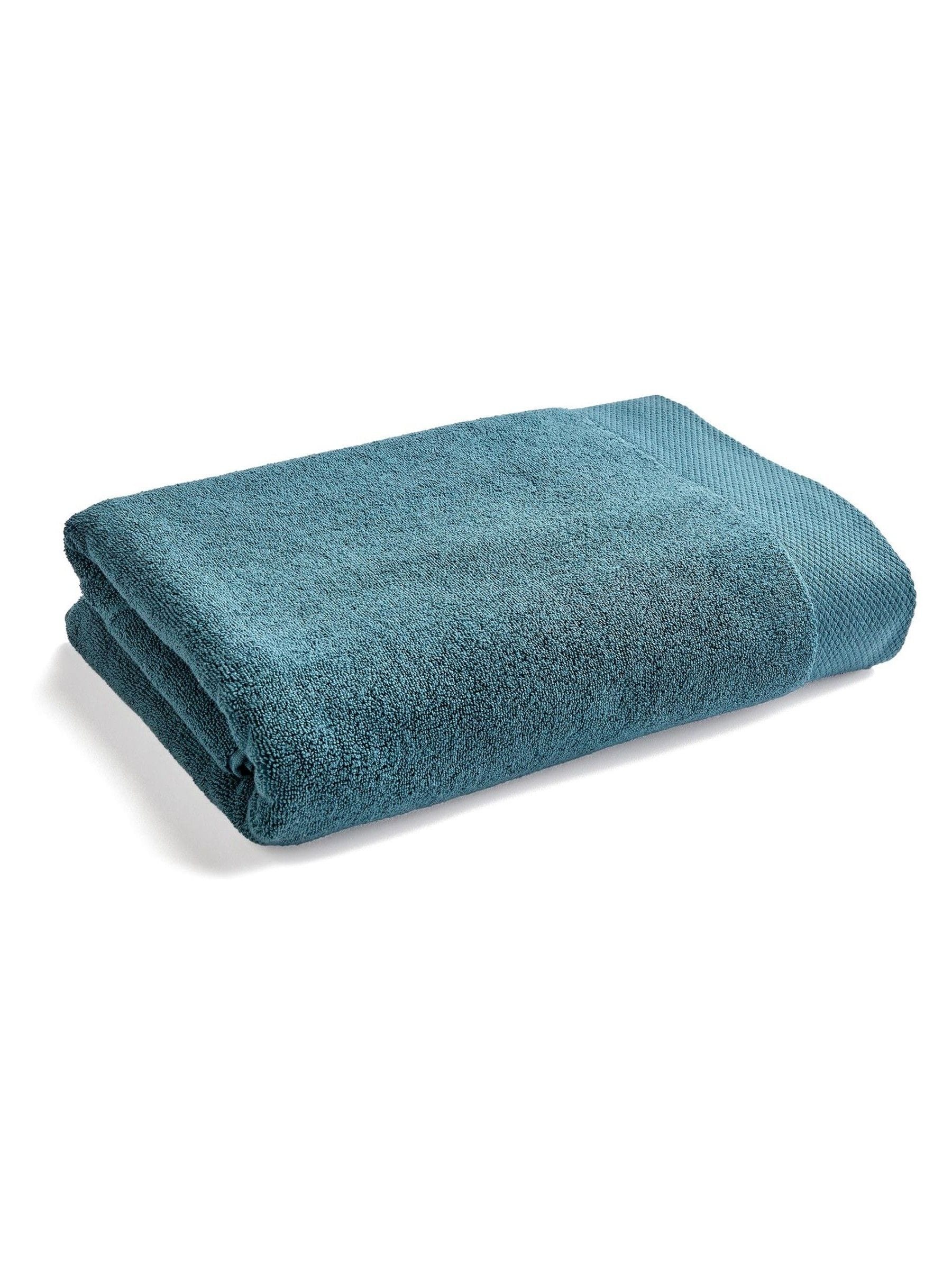 Christy denim luxe heavyweight Turkish cotton towel, imported from the UK