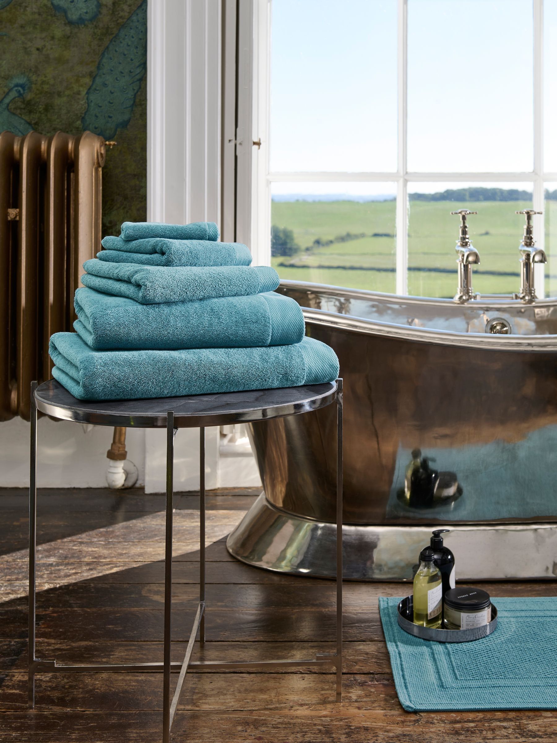 Christy Denim Luxe Heavyweight Turkish Cotton Towel