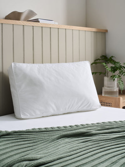Next Christy Cloud Loft Down-Like Deep Sided Soft Medium Pillow- Buy online at McGrocer