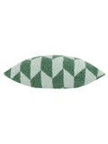 Furn Good For You green geometric cushion 45x45cm, UK version