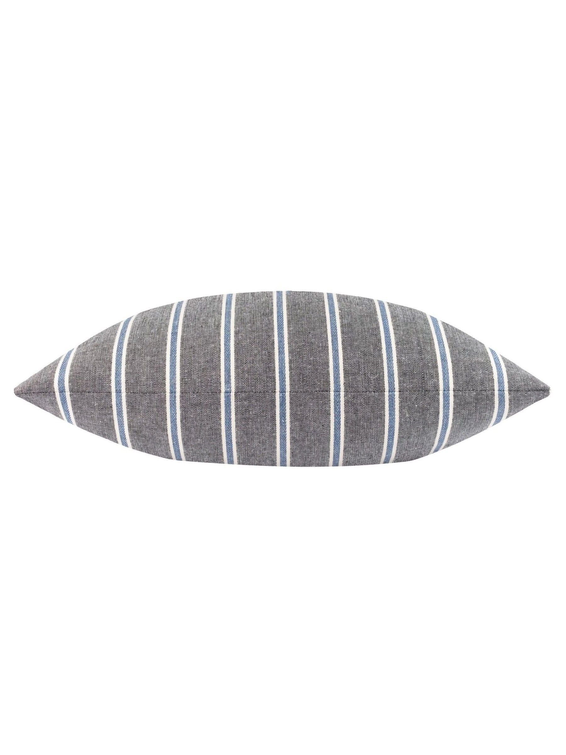 Wylder Navy Abersoch Regatta Feather Filled Cushion