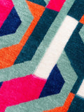 Furn Metro Prism Velvet Cushion 45x45 cm, UK version