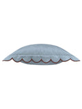 Furn Natural Les Petite Fleurs gingham cushion 30x50cm, UK version