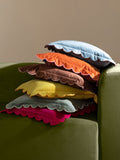 Furn Natural Les Petite Fleurs gingham cushion 30x50cm, UK version