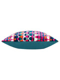 Furn metro abstract velvet cushion 40x59cm - British product