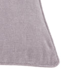 Yard mauve heavy chenille velvet cushion 50cm, imported from the UK