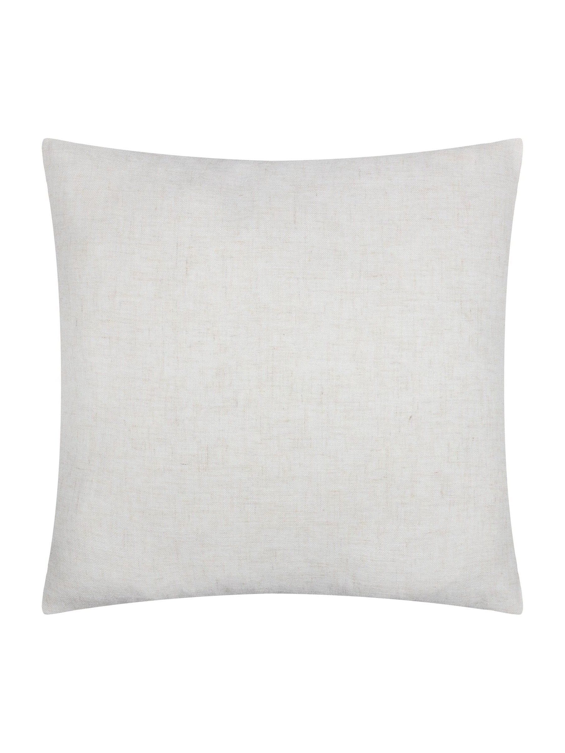Yard natural pebble textured chenille cushion 45x45 - British product