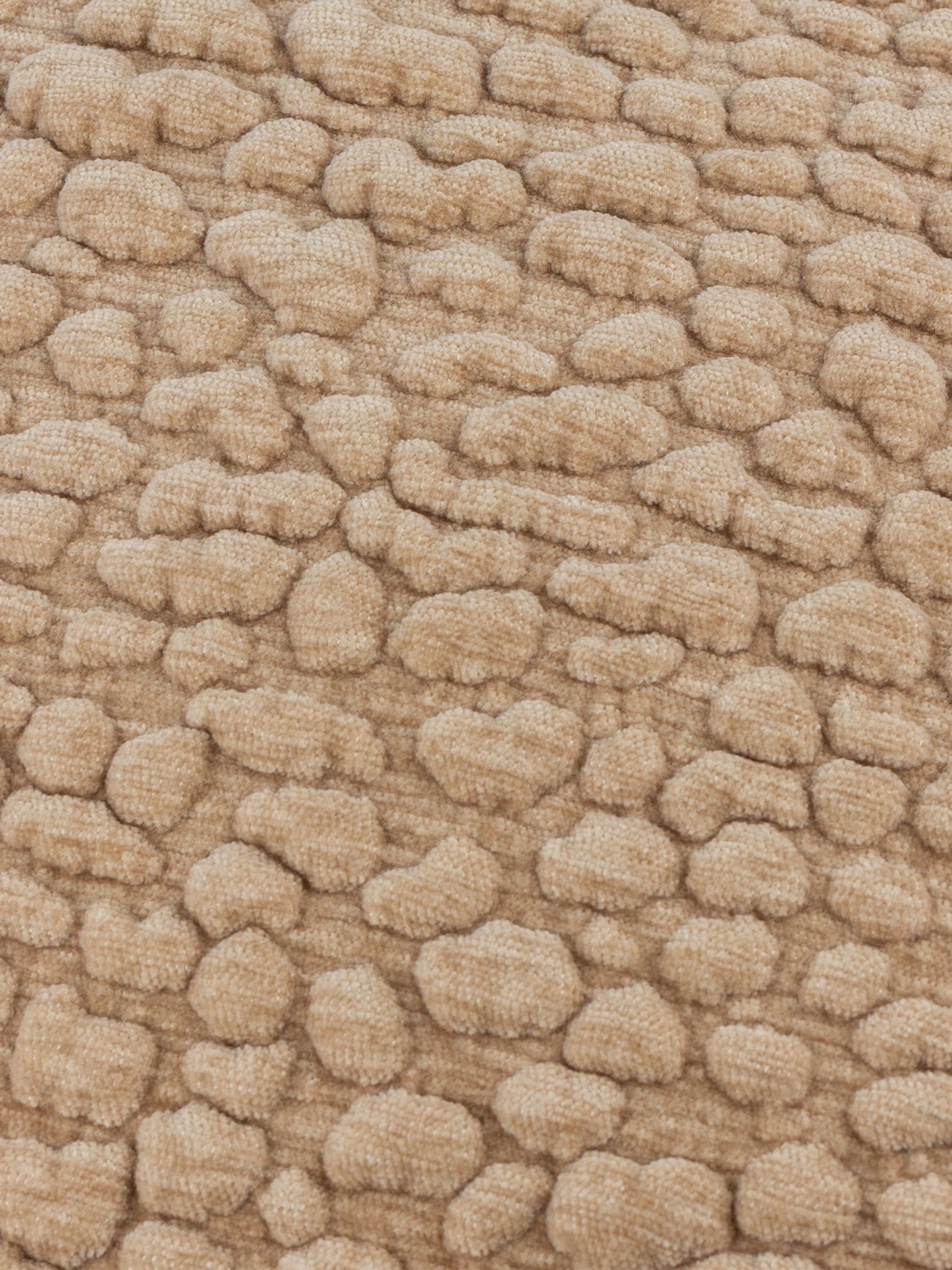 Yard Stone pebble chenille feather cushion 45x45cm - British product