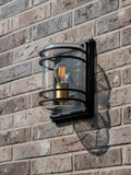 BHS Bardo Bulkhead Lantern antique bronze - British product