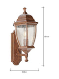 BHS Heritage bronze finish large lantern, UK version