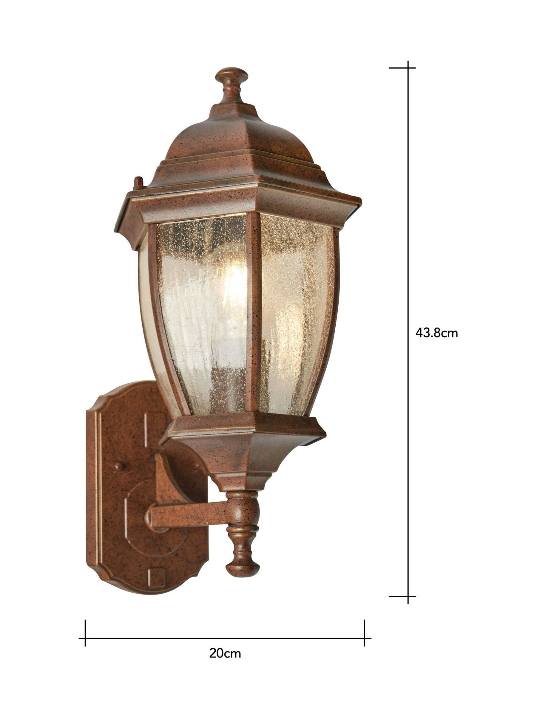 BHS Heritage Bronze Large Lantern, UK version