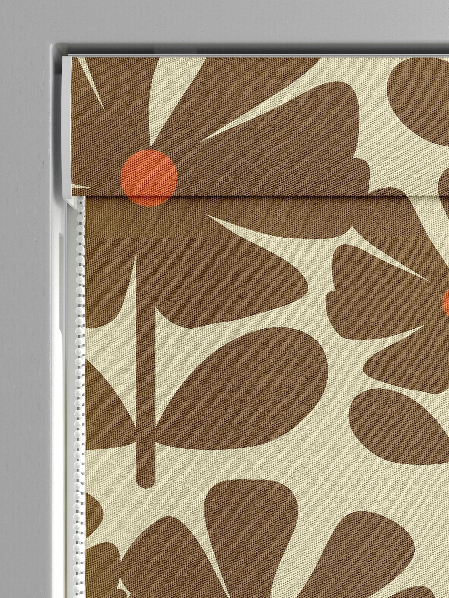 Orla Kiely roman blind wildflower coffee 730x730mm - British product