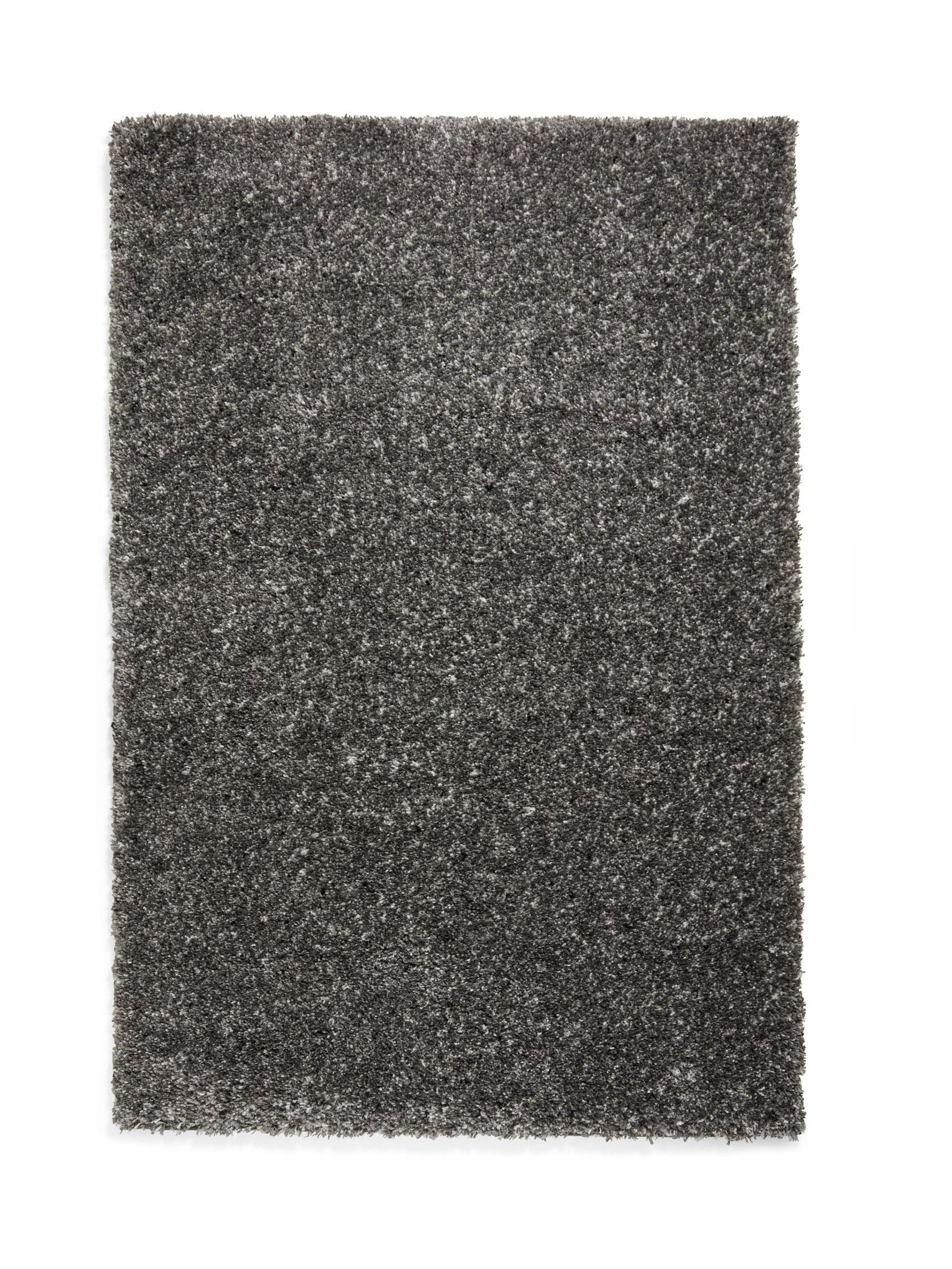 Think Rugs Silver Vista shaggy rug 5cm pile - British product