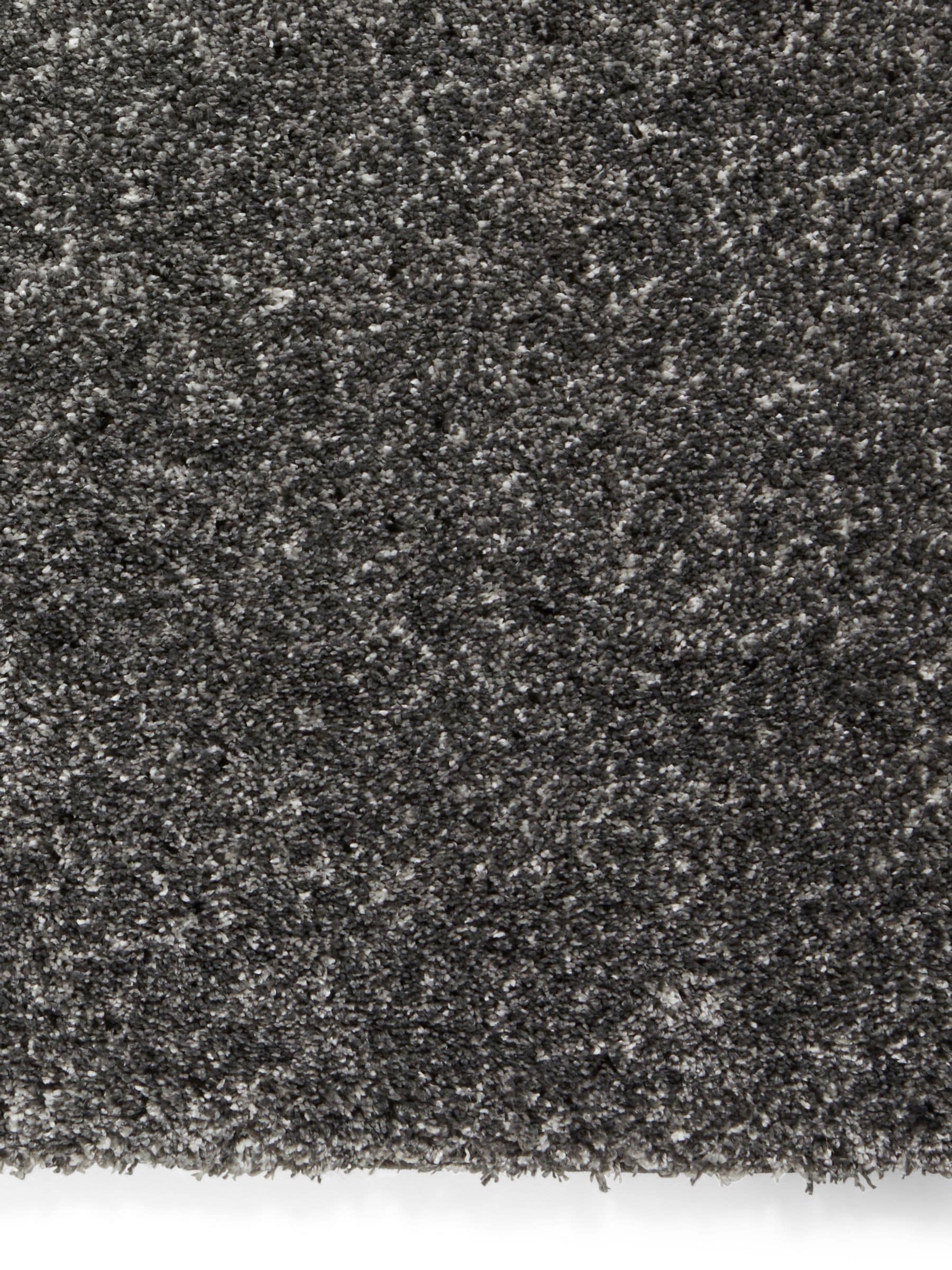 Think Rugs Silver Vista shaggy rug 5cm pile - British product