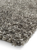Think Rugs Silver Vista shaggy rug 5cm pile - British product
