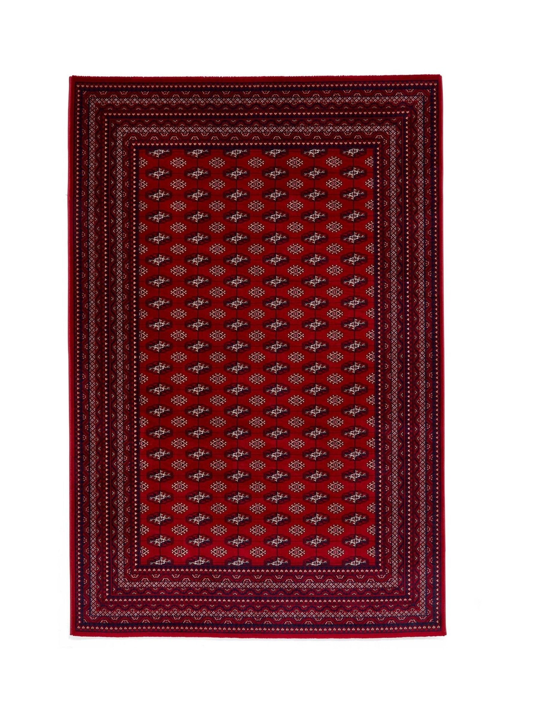 Think Rugs Red Dubai traditional rug (British brand)