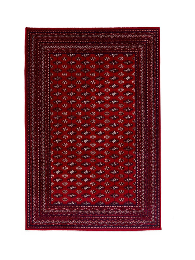 Think Rugs Red Dubai traditional rug (British brand)