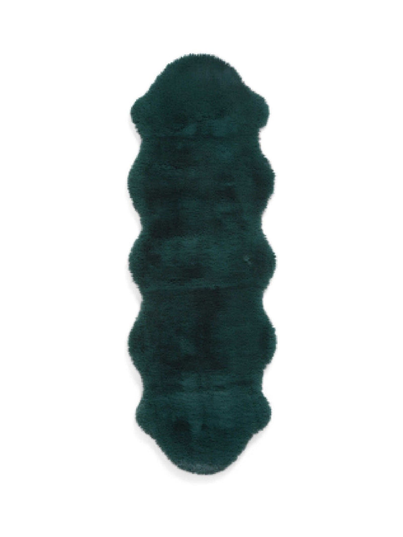 Think Rugs Super Teddy green shaggy rug 60x180cm, UK version
