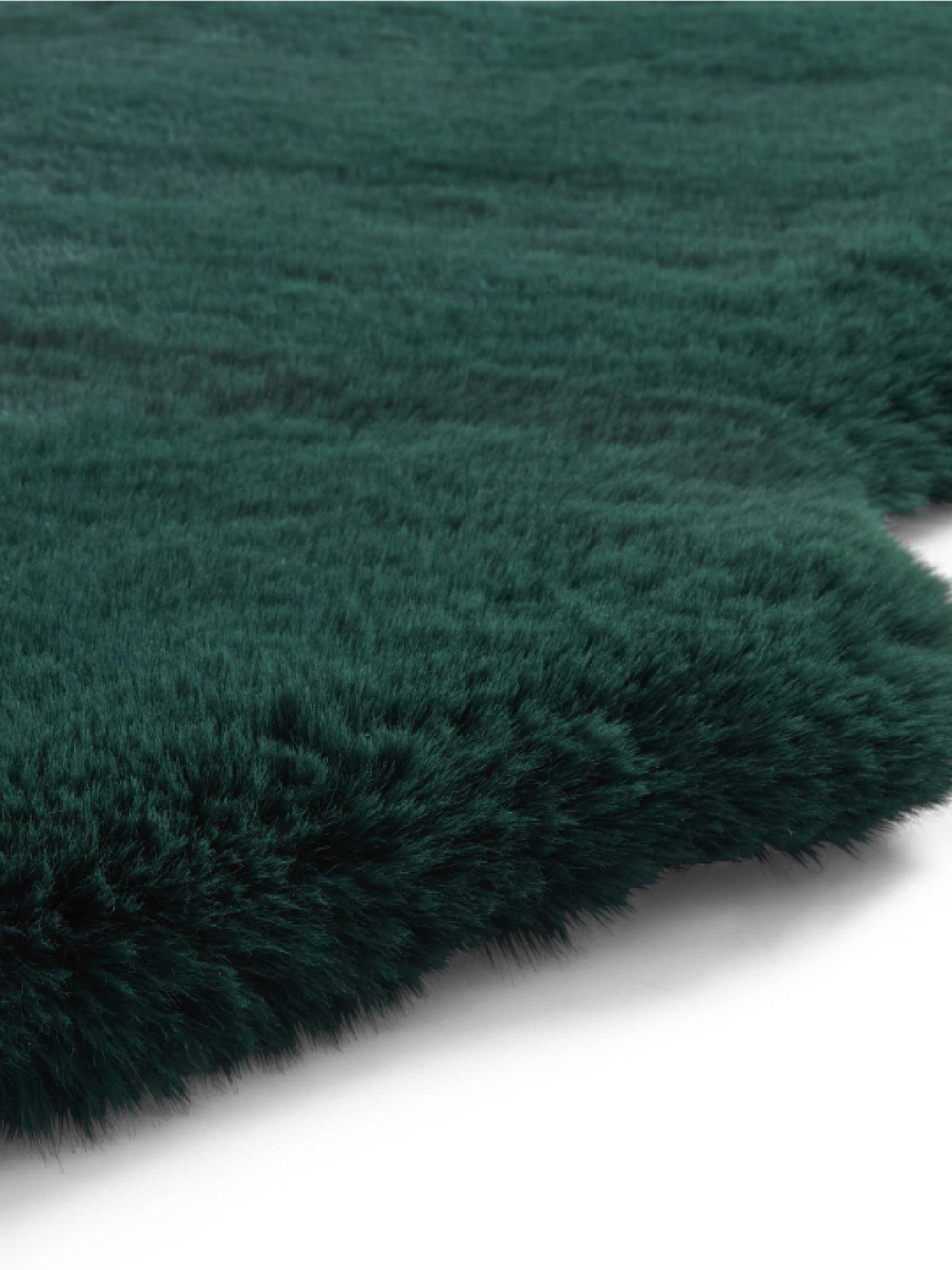 Think Rugs Super Teddy green shaggy rug 60x180cm, UK version