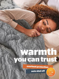Silentnight luxury heated throw 120x160cm, imported from the UK
