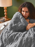 Silentnight luxury heated throw 120x160cm, imported from the UK
