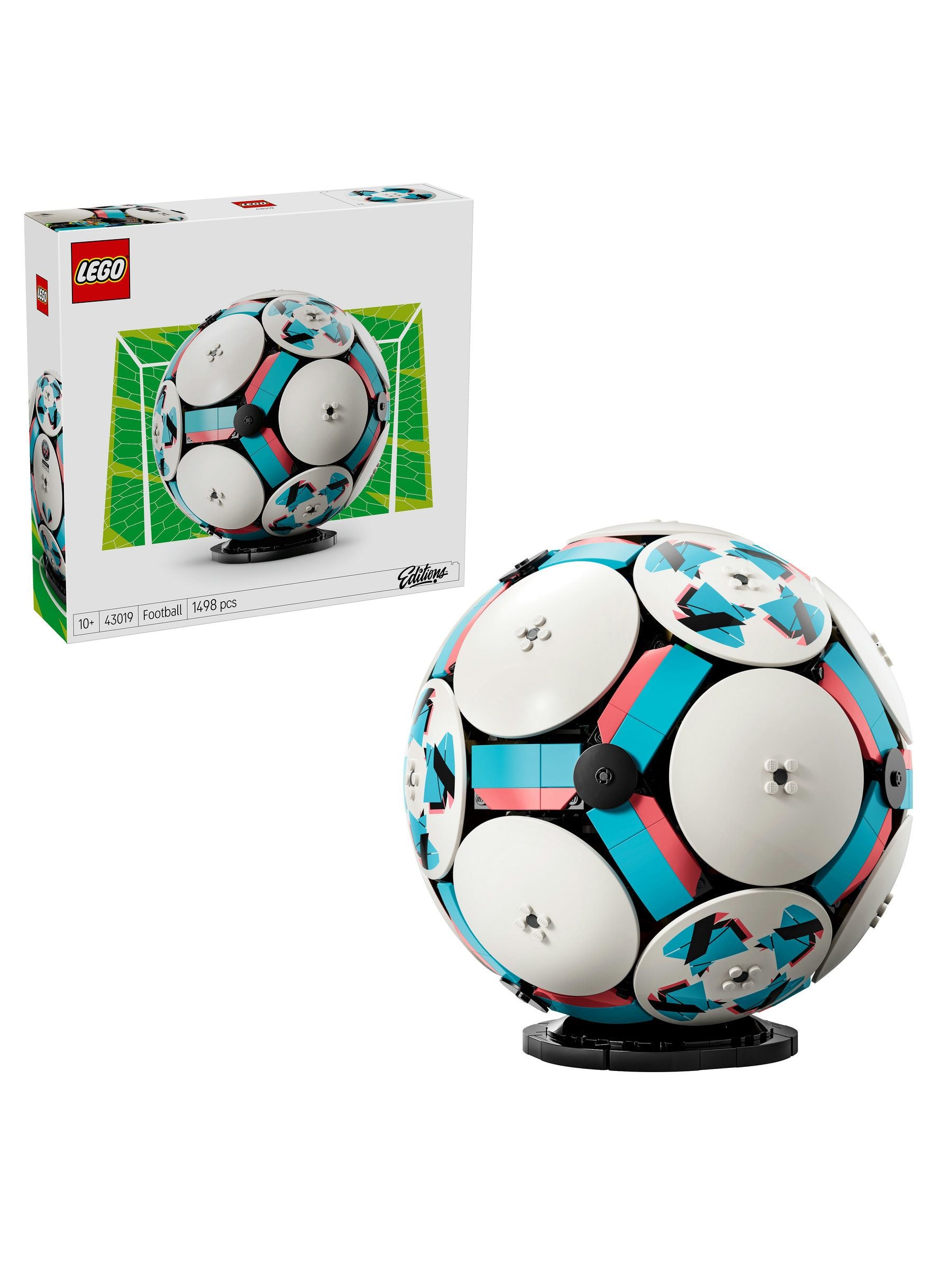 LEGO Football 43019 display model building kit, UK version