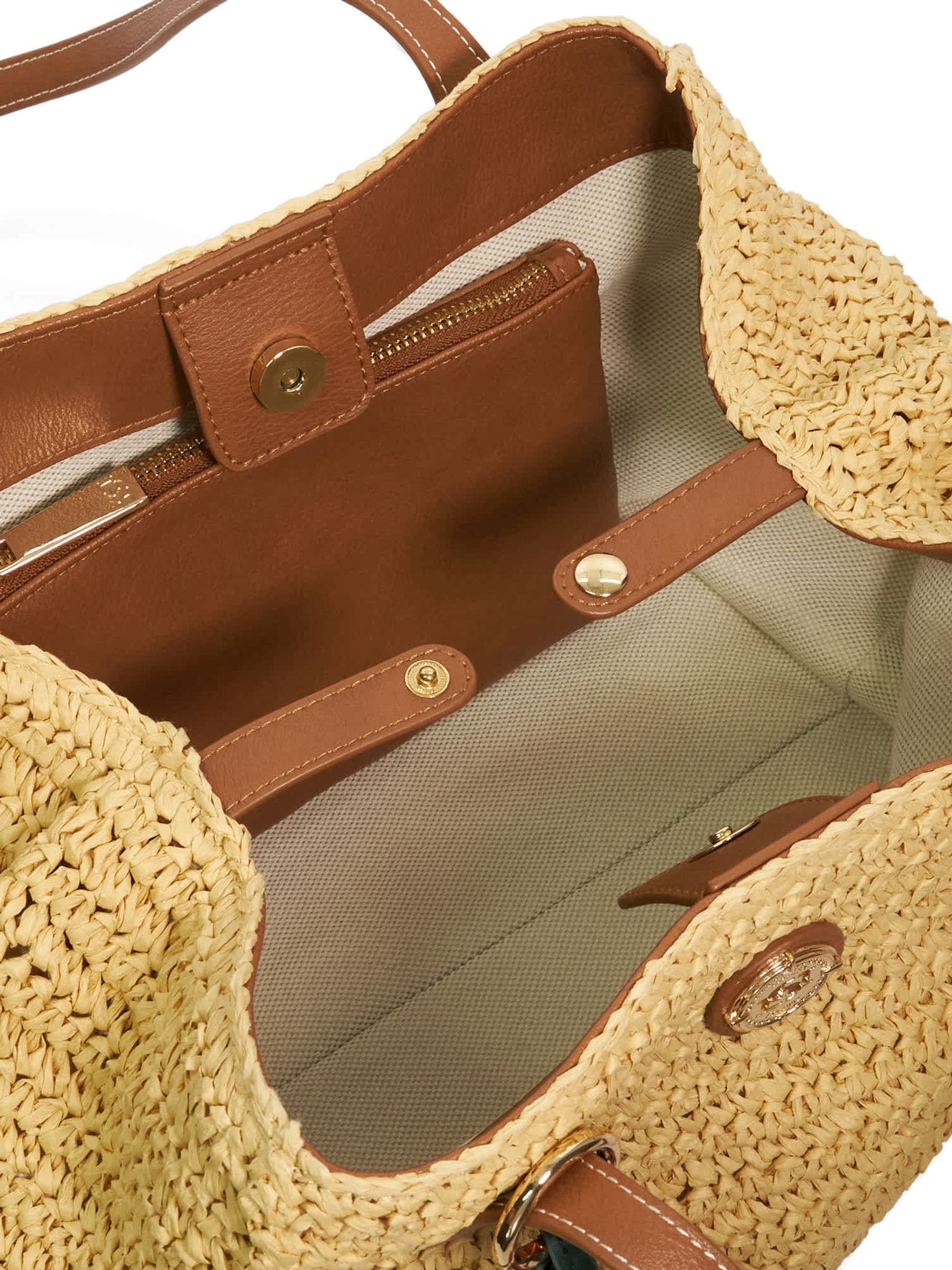 Dune London Natural Devotedly raffia shopper bag, UK version