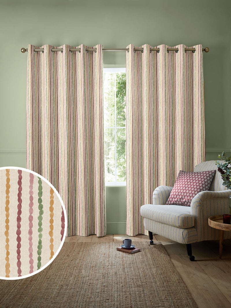 Emily Bond Moroccan Stripe curtains - British product