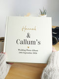 PMC personalised square wedding photo album 22cm - British product