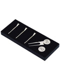 Treat Republic Personalised Silver Plated Golf Tee Gift Set, imported from the UK