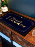 Treat Republic personalised cocktail bar mat - British product