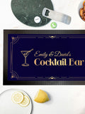 Treat Republic personalised cocktail bar mat - British product