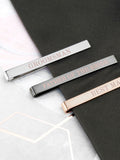 Treat Republic tie clip for groomsmen, imported from the UK