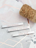 Treat Republic tie clip for groomsmen, imported from the UK