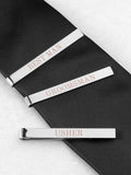 Treat Republic tie clip for groomsmen, imported from the UK