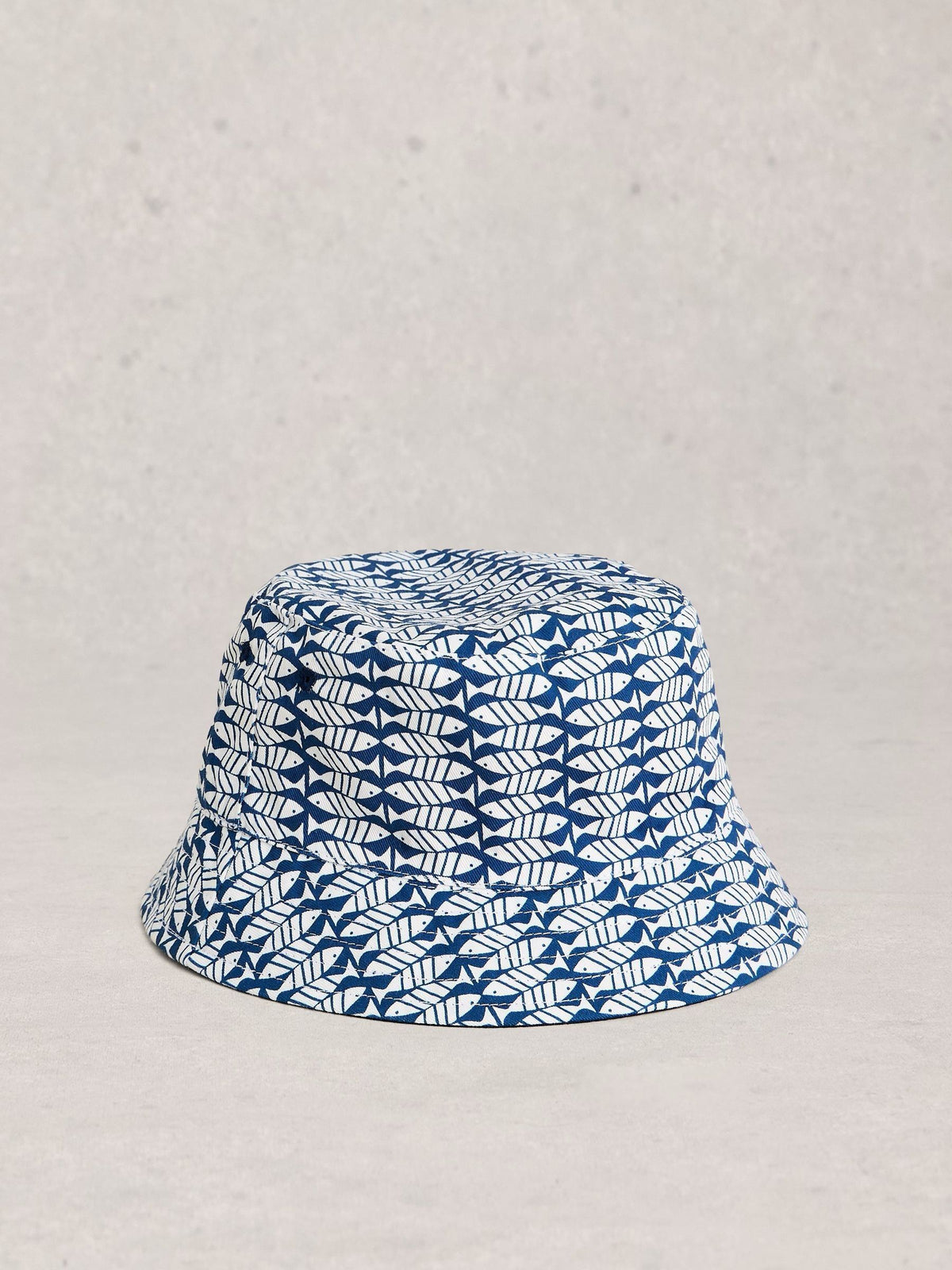 White Stuff Green Reversible Bucket Hat