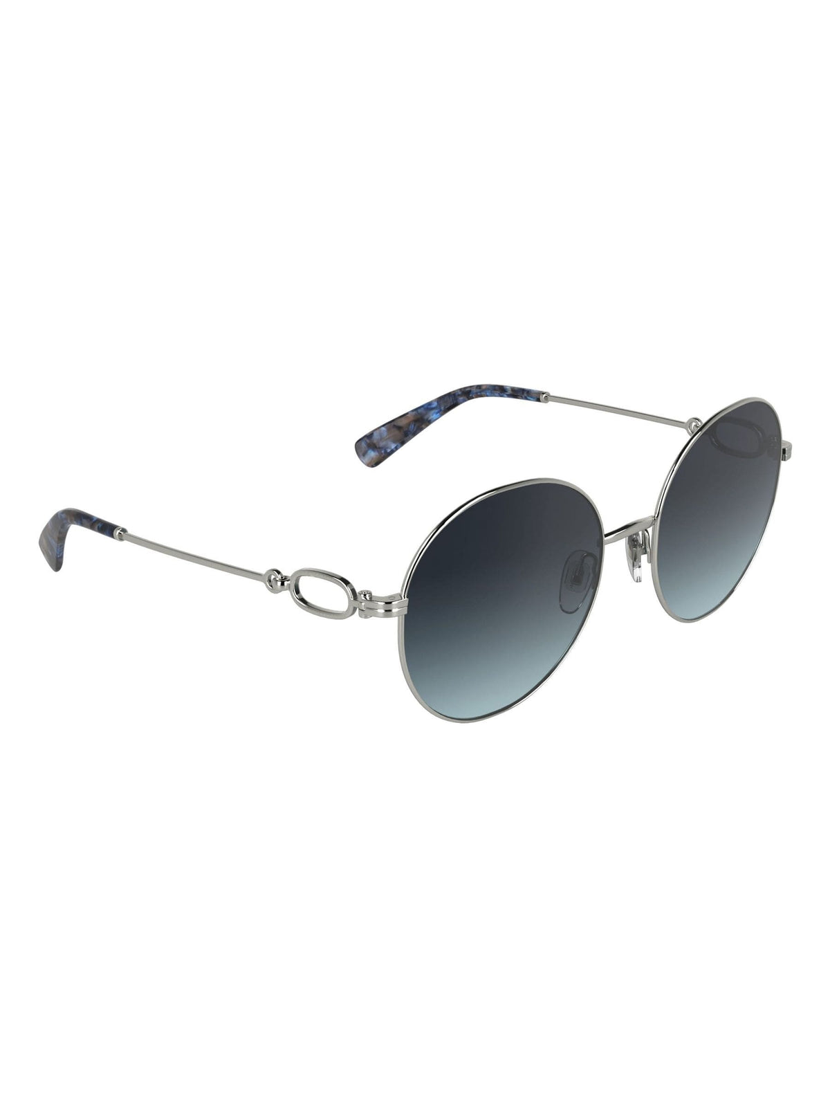 Longchamp Silver Tone Lo188S sunglasses, imported from the UK
