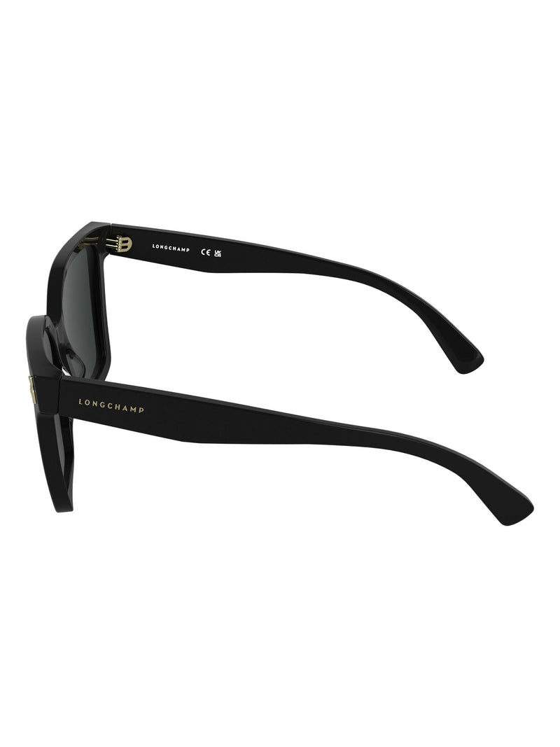 Longchamp black Lo802S acetate sunglasses (British brand)