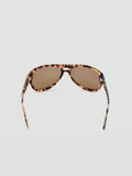 Mango brown aviator sunglasses acetate glass lenses, UK version