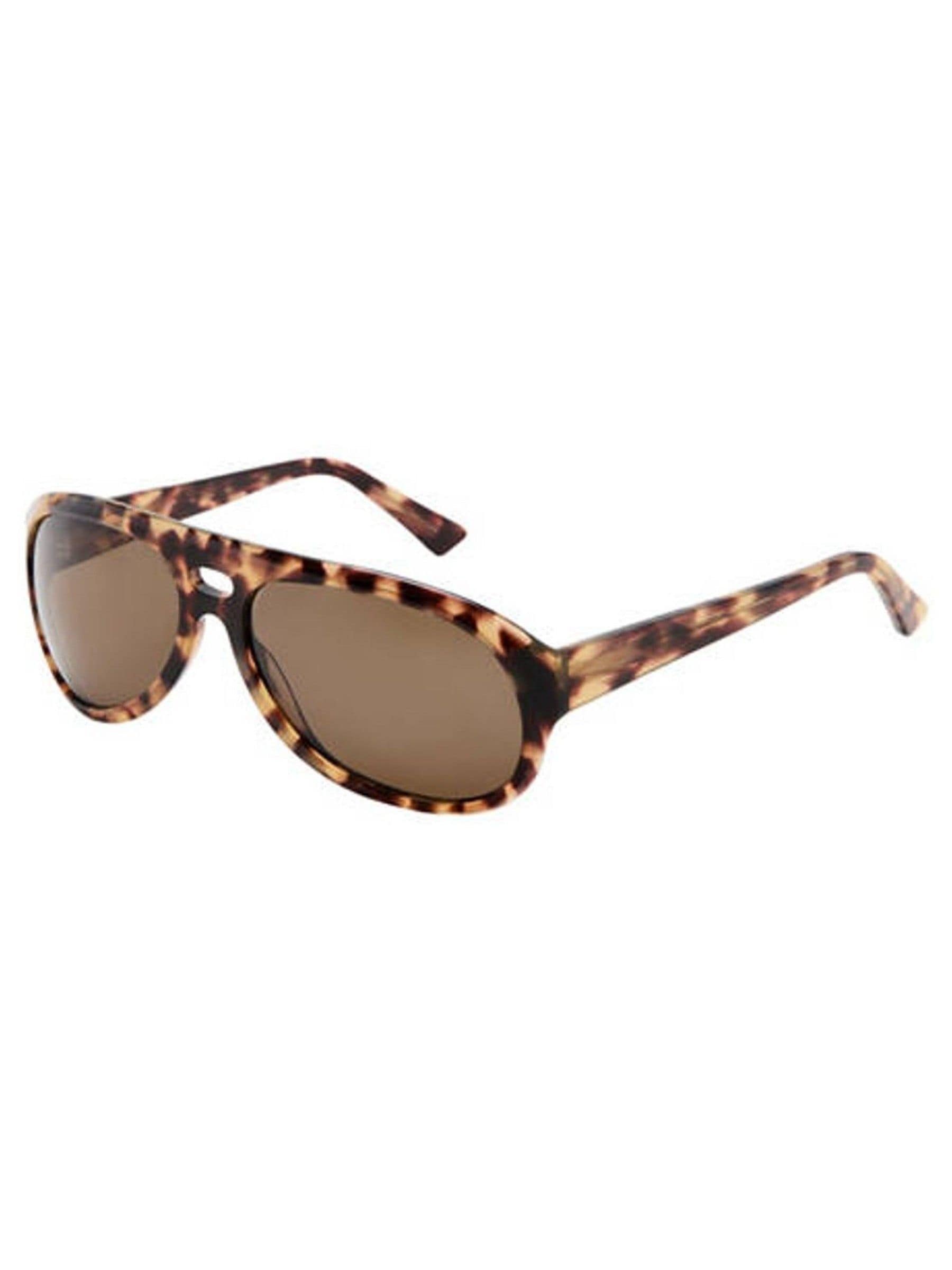 Mango brown aviator sunglasses acetate glass lenses, UK version
