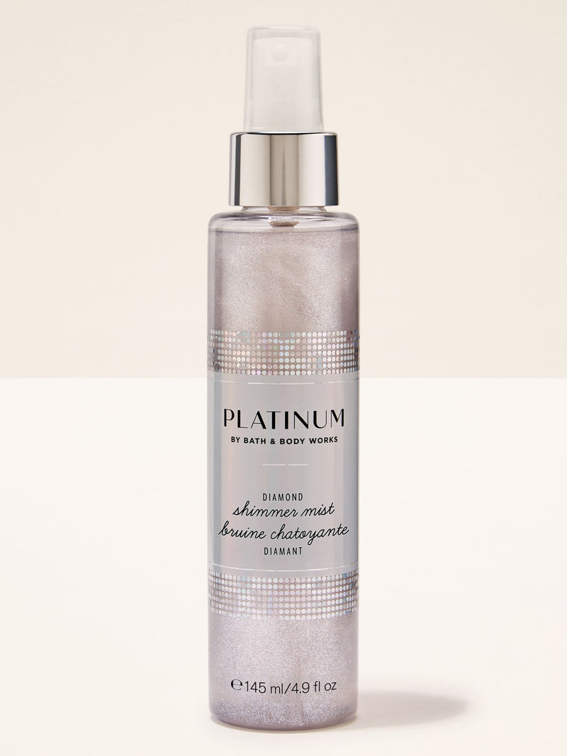 Bath & Body Works Platinum Diamond shimmer mist (British brand)