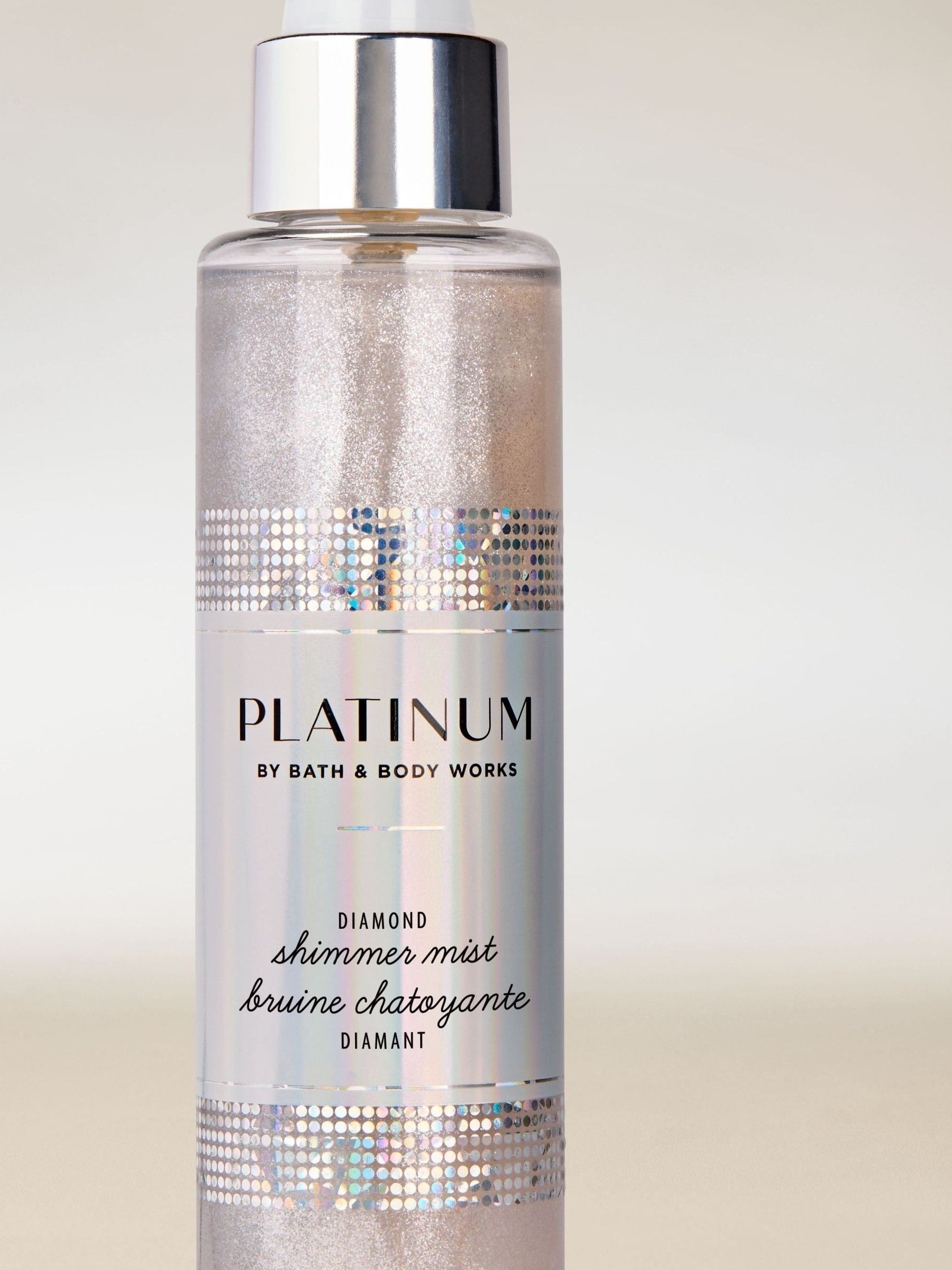 Bath & Body Works Platinum Diamond shimmer mist (British brand)
