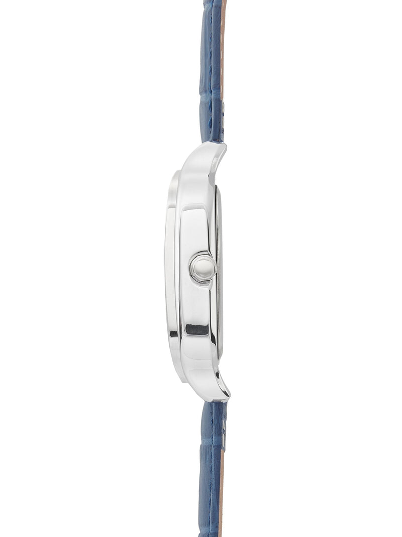 Sekonda Blue Rene 39mm square analogue watch (British brand)
