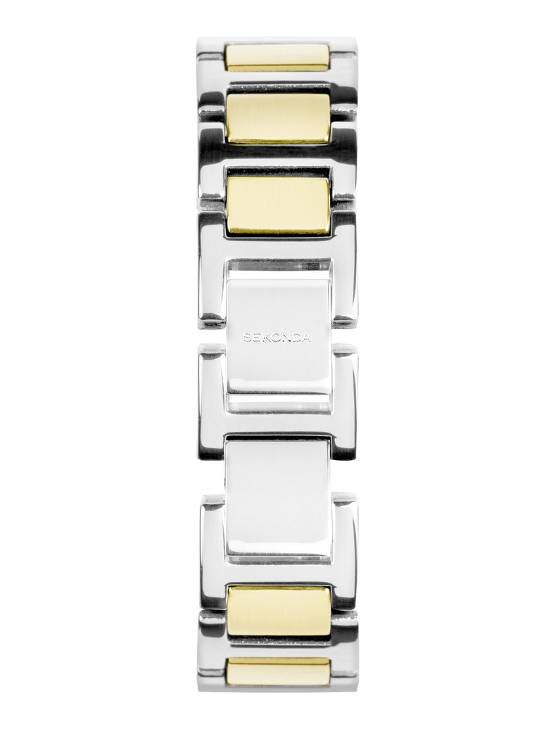 Sekonda Colette rectangular silver plated watch 22mm - British product