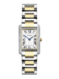 Sekonda Colette rectangular silver plated watch 22mm - British product