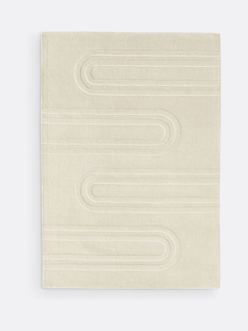 La Redoute wool rug Ecru Ary 200x290cm (British brand)