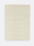 La Redoute wool rug Ecru Ary 200x290cm (British brand)