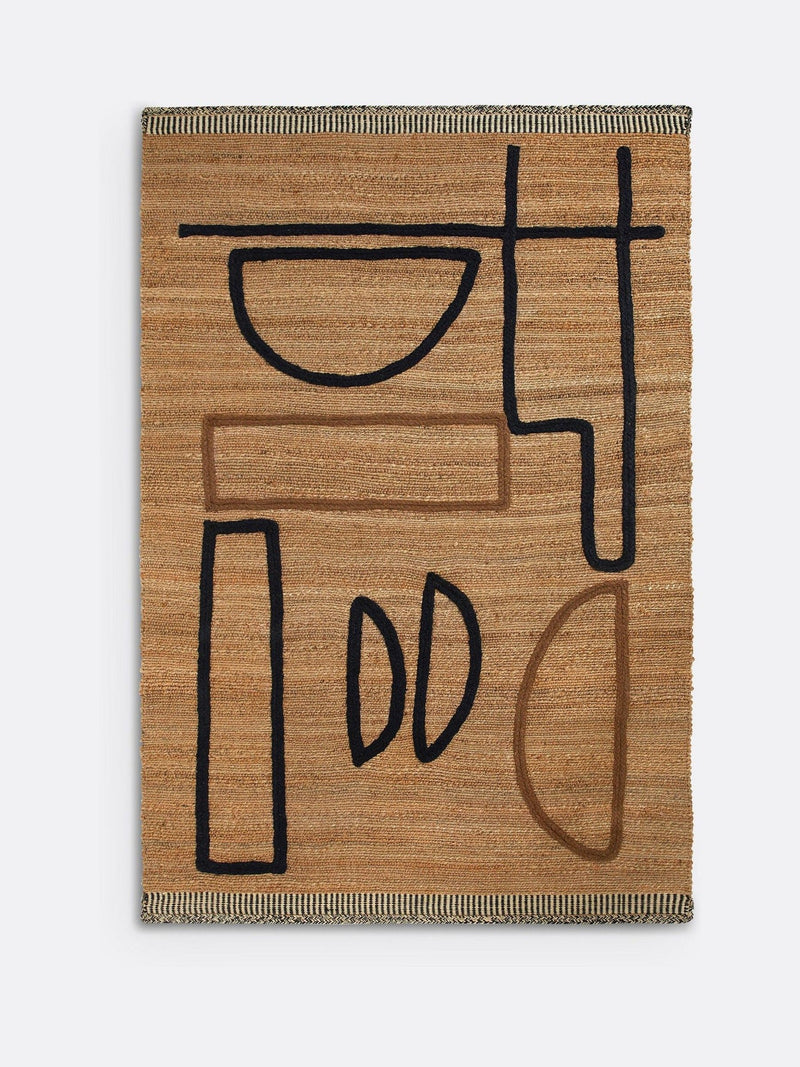 La Redoute Intérieurs Euphie jute rug 200x290cm, imported from the UK