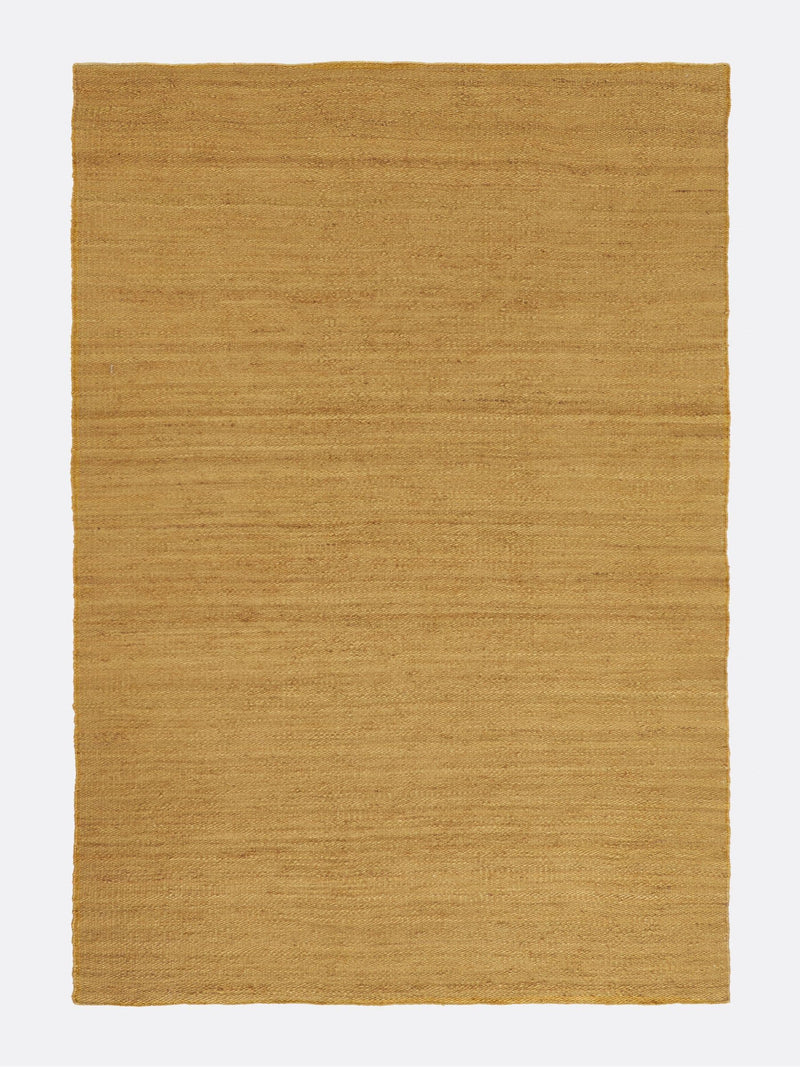 La Redoute Intérieurs Yellow Tanora jute and cotton rug 200x290cm, imported from the UK