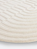 La Redoute Intérieurs Malko oval wool rug (British brand)